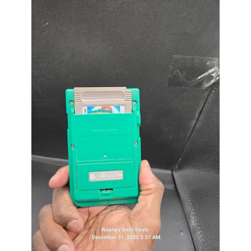 Game Boy Pocket Green – Works Great